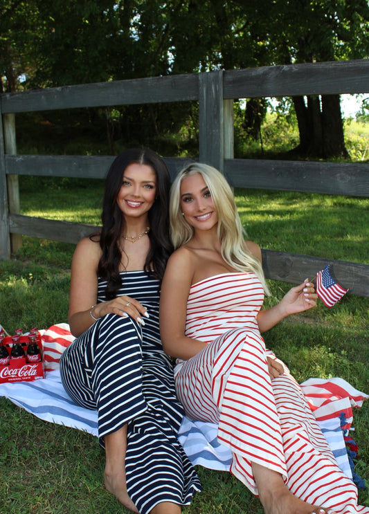 Coastal Honey Striped Set